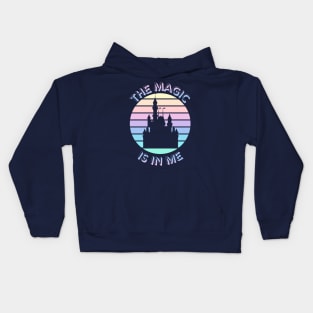 The Magic is in Me - Kingdom Castle Blue Kids Hoodie